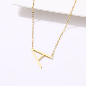 The Statement - Letter Necklace