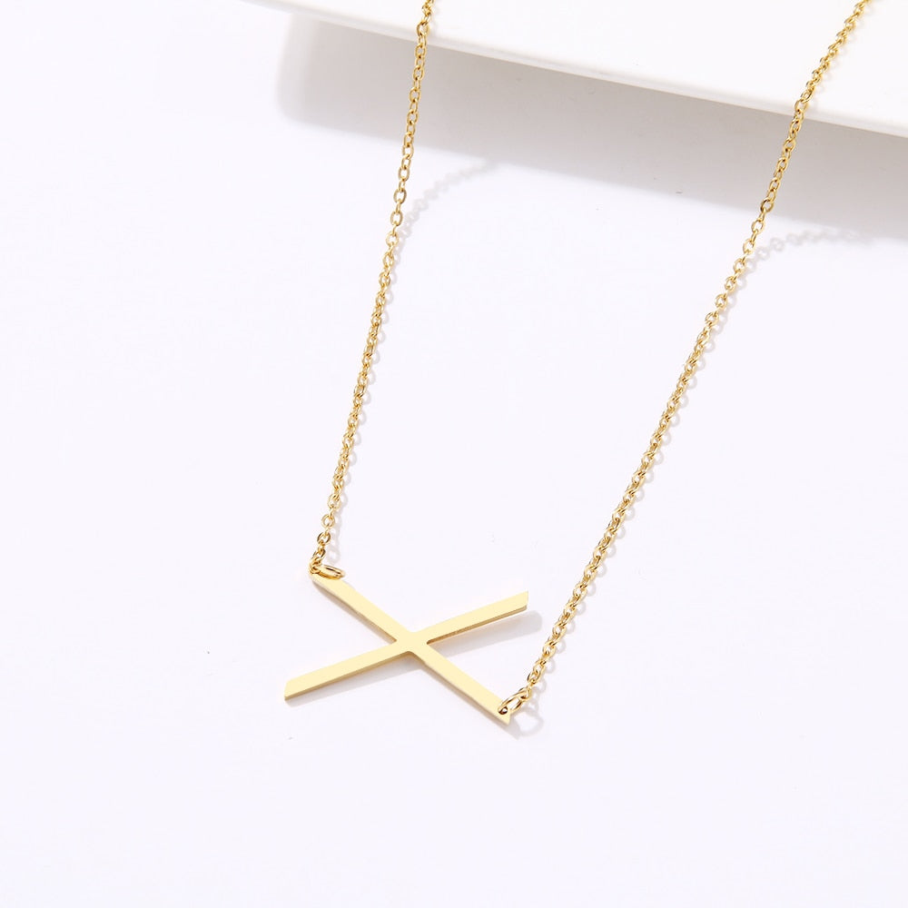 The Statement - Letter Necklace