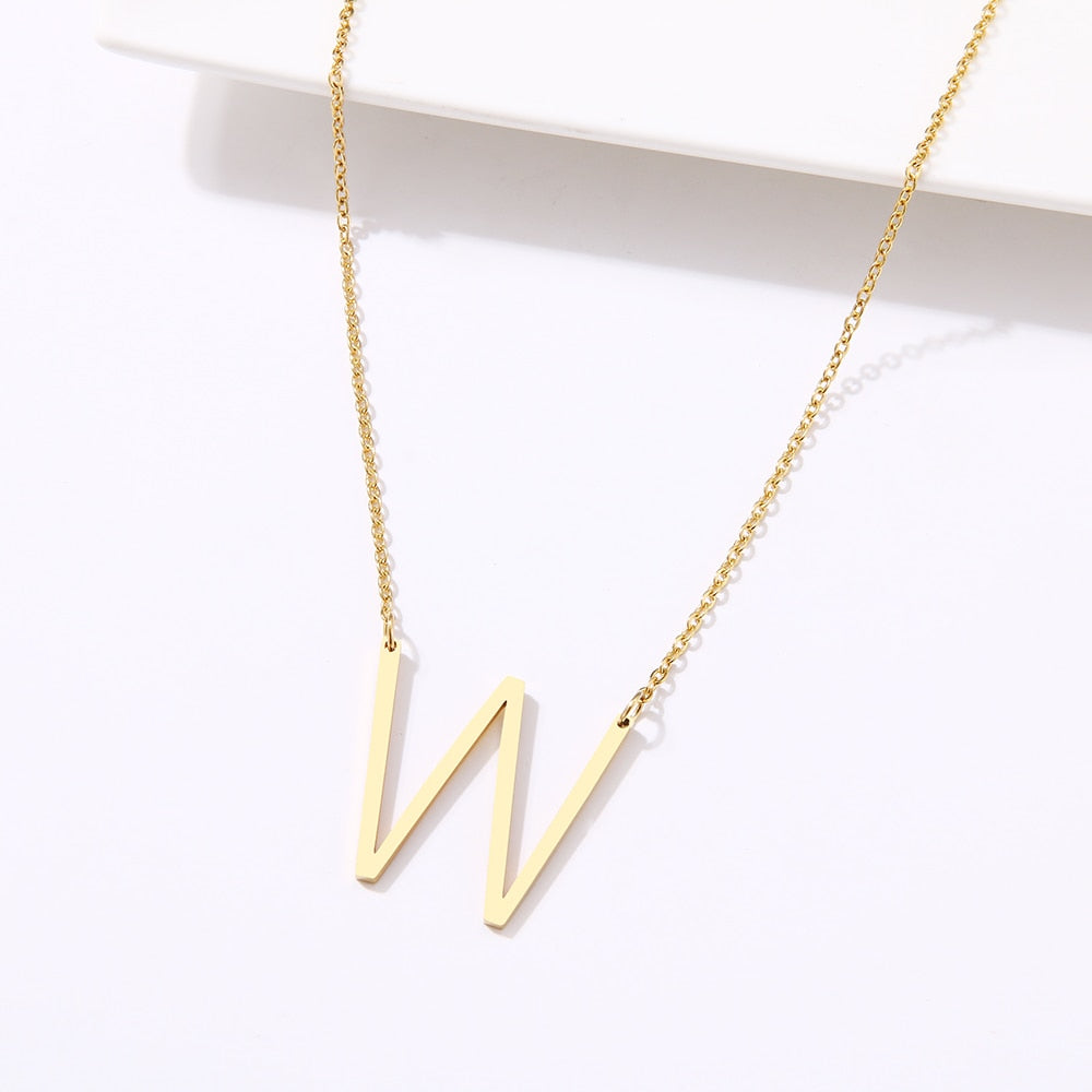 The Statement - Letter Necklace