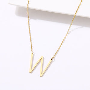 The Statement - Letter Necklace