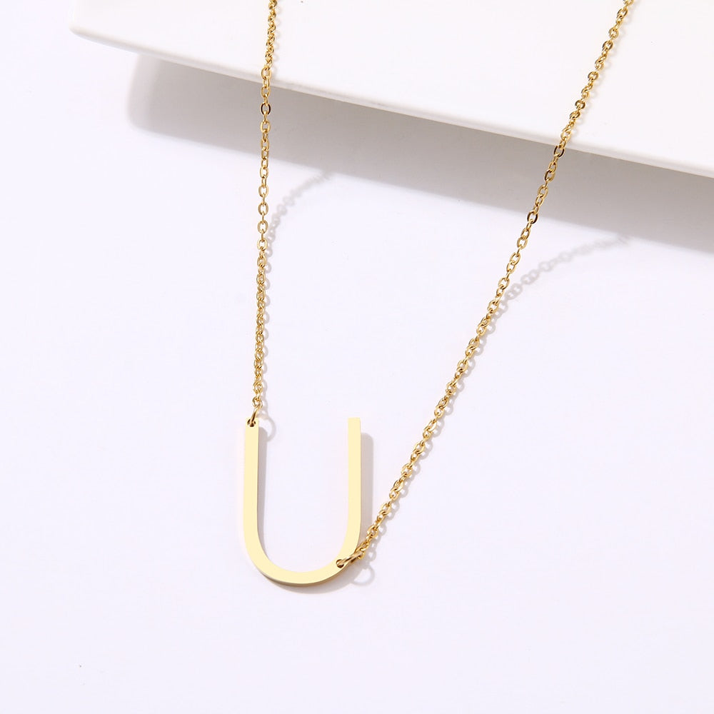 The Statement - Letter Necklace