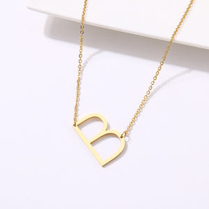 The Statement - Letter Necklace