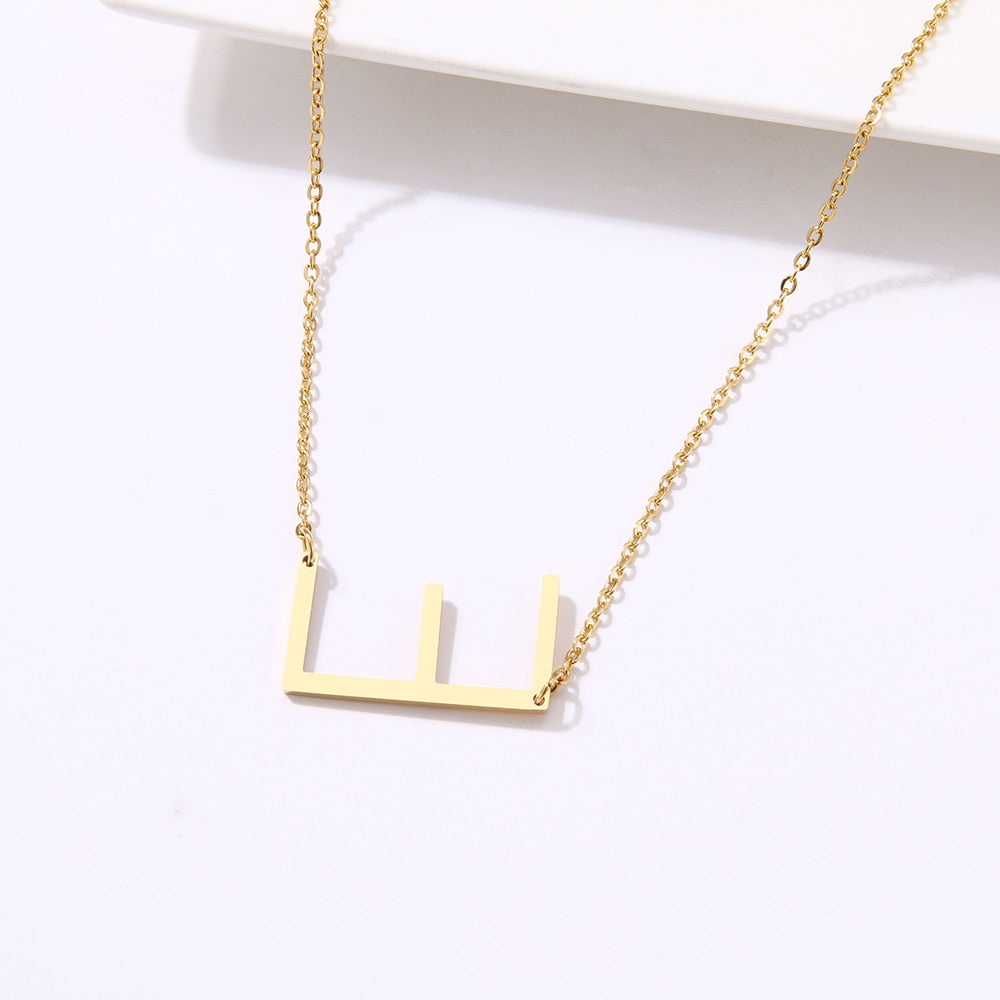 The Statement - Letter Necklace