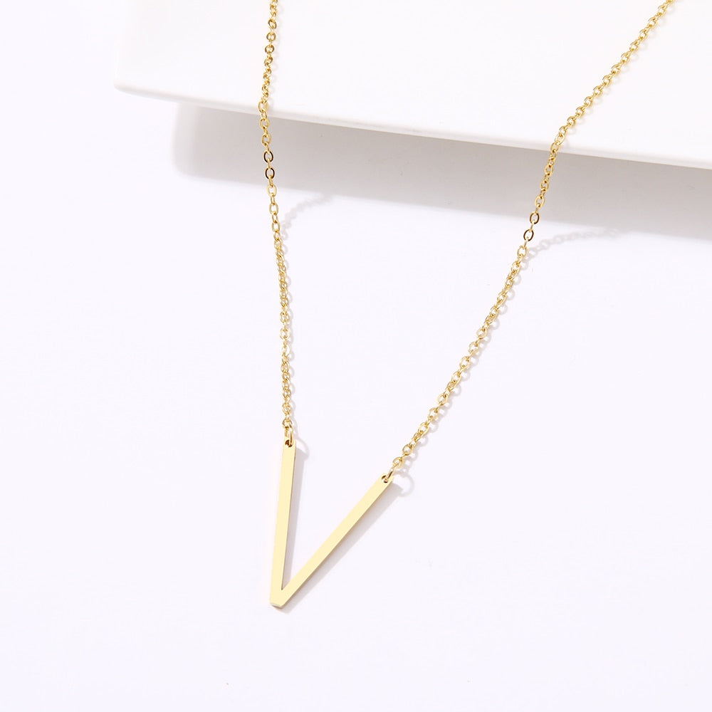 The Statement - Letter Necklace