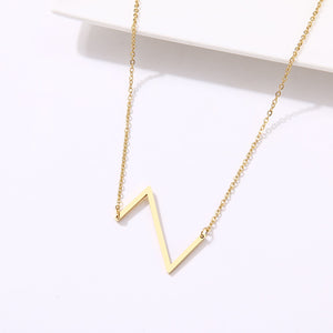 The Statement - Letter Necklace