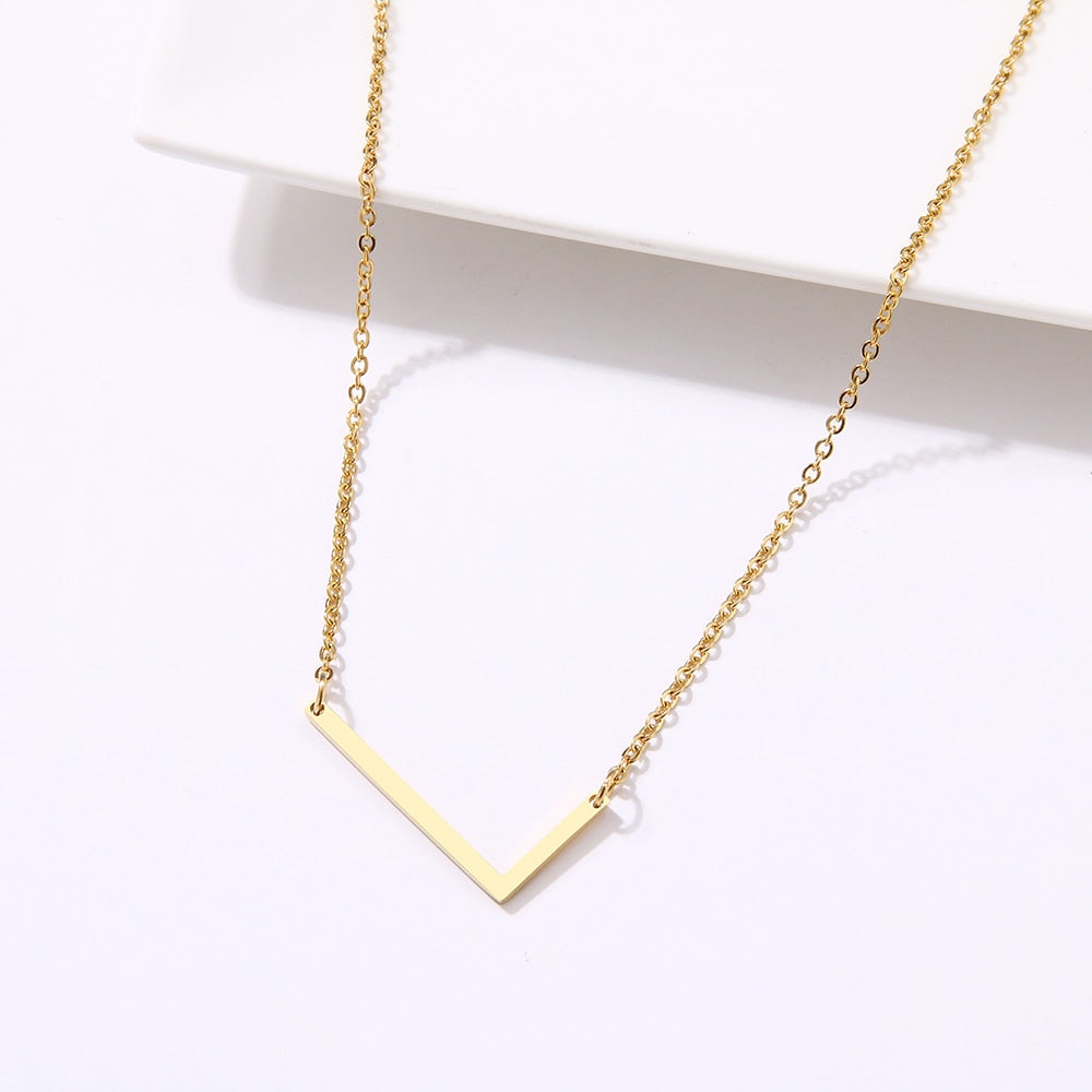 The Statement - Letter Necklace