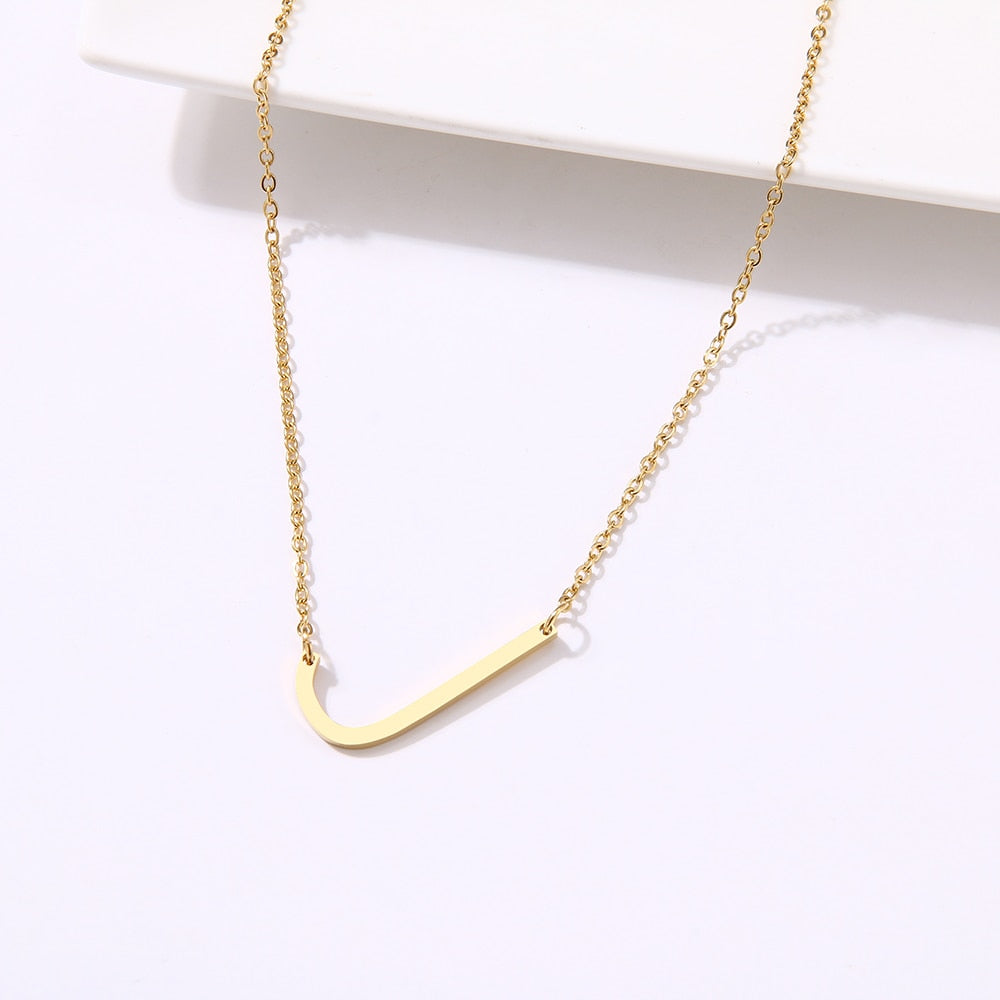 The Statement - Letter Necklace