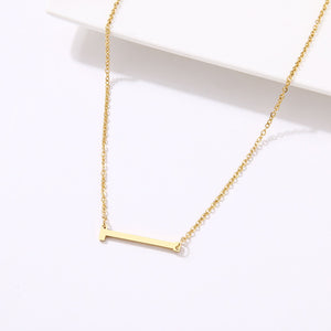 The Statement - Letter Necklace