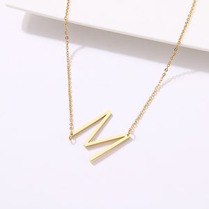 The Statement - Letter Necklace