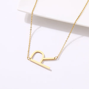 The Statement - Letter Necklace