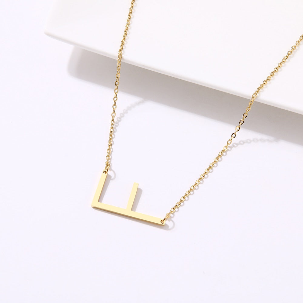 The Statement - Letter Necklace