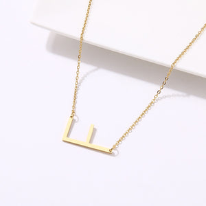 The Statement - Letter Necklace