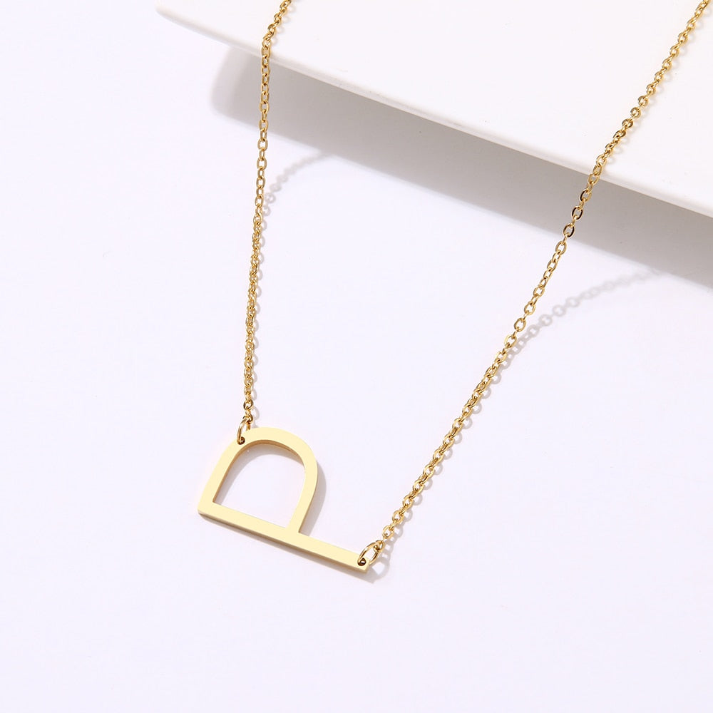 The Statement - Letter Necklace