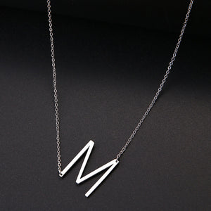 The Statement - Letter Necklace