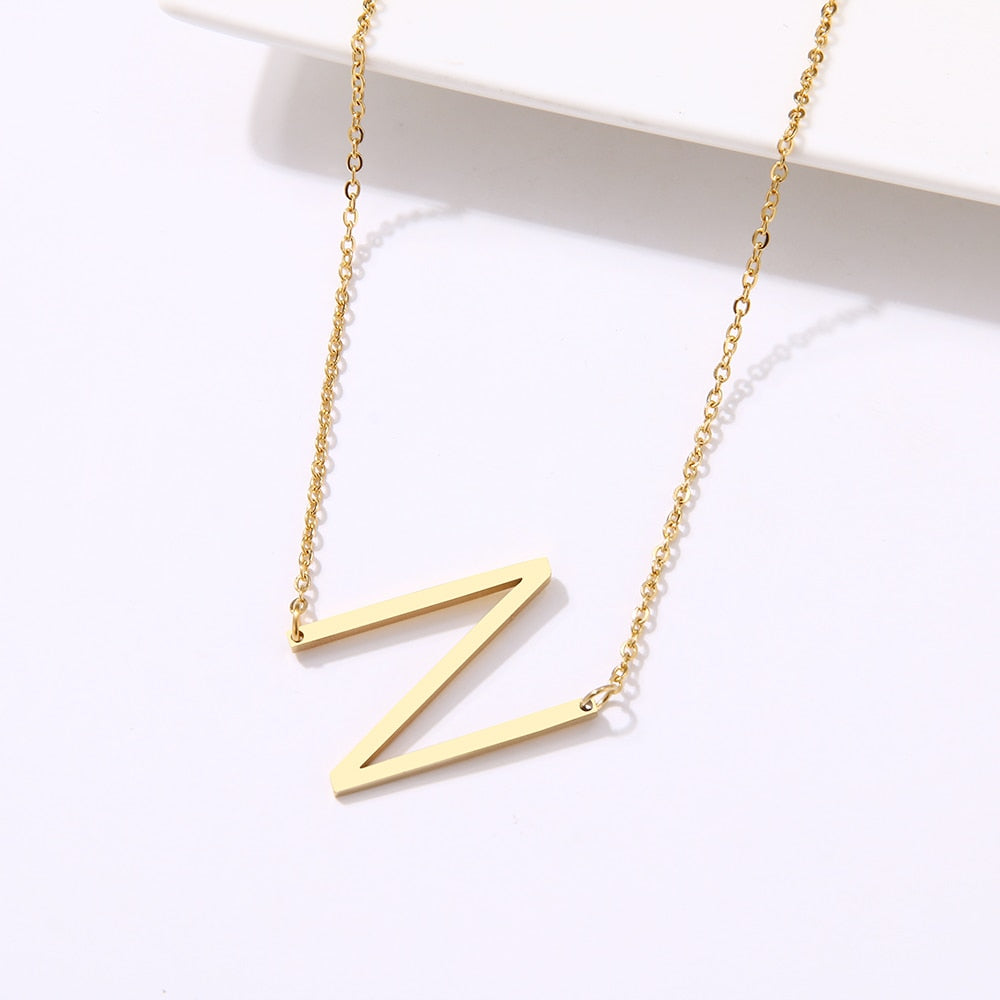 The Statement - Letter Necklace